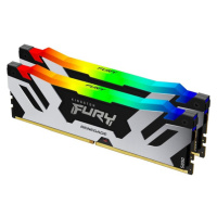 Kingston FURY Renegade DDR5 96GB 6400MHz CL32 2x48GB RGB Čiernostrieborná