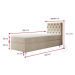 Expedo Čalúnená posteľ boxspring FESTER, 80x200, Monolith 92, ľavá