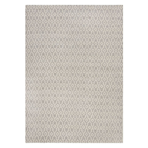 Ručně tkaný kusový koberec Nur Wool Dream Grey/Ivory - 80x150 cm Flair Rugs koberce