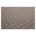 Kusový koberec Udinese hnědý - 400x500 cm Condor Carpets