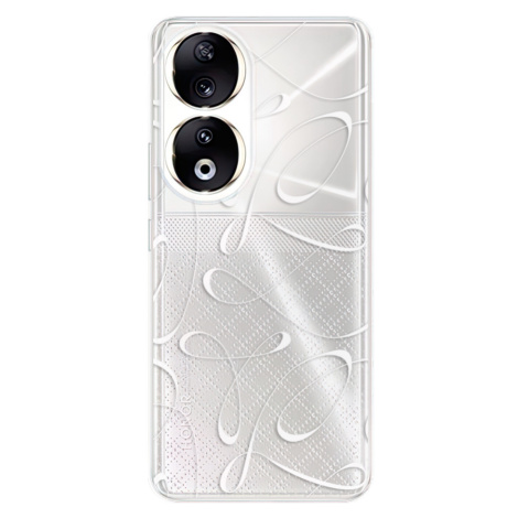 Odolné silikónové puzdro iSaprio - Fancy - white - Honor 90 5G