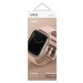 UNIQ Linus AiroSoft silikónový remienok Apple Watch 41/40/38mm ružový