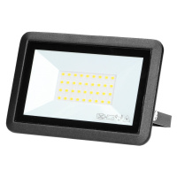 Reflektor LED BULLED 30W, 4000K, 2400lm, IP65, čierny (ORNO)