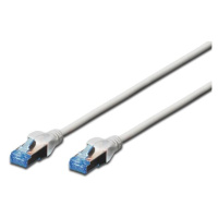 Digitus Patch Cable, SF-UTP, CAT 5e, AWG 26/7, meď, sivý 10m