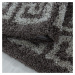 Kusový koberec Hera Shaggy 3301 taupe Rozmery koberca: 120x170