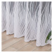 Biela žakarová záclona IVANA so zaujímavým vzorom Výška: D 212 - 248, Šírka pred nariasením: 450