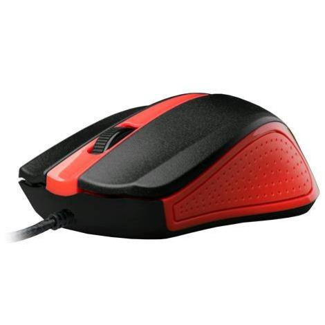 Myš C-TECH WM-01, červená, USB