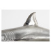 Dekoračná socha žralok AMEIS 100 cm Dekorhome Zlatá,Dekoračná socha žralok AMEIS 100 cm Dekorhom