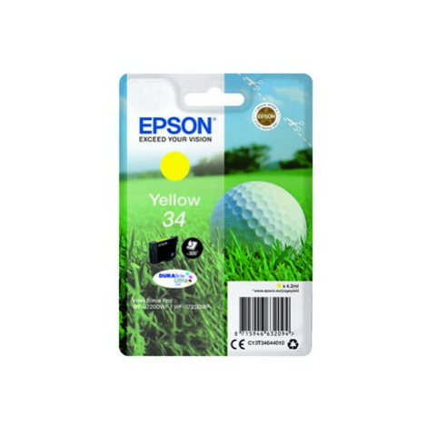 Epson T34644010, T346440 žltá (yellow) originálna cartridge