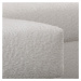 Biela rohová pohovka z textílie buklé (ľavý roh) Ariella – Ropez