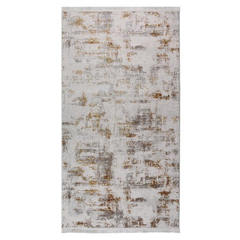 Krémovobiely/v zlatej farbe prateľný koberec 160x230 cm Gold – Vitaus