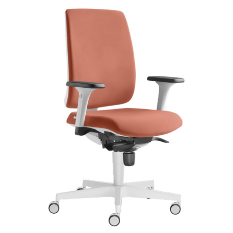 LD SEATING - Kancelárske kreslo LEAF 501- biely rám