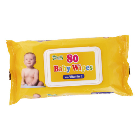 BABY WIPES Hygienické utierky baby s vitamínom E 80 ks