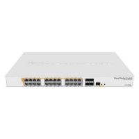 MIKROTIK RouterBOARD Cloud Router Switch CRS328-24P-4S+RM + L5 (800MHz; 512MB RAM; 24x GLAN POE;