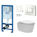 Cenově zvýhodněný závěsný WC set Grohe do lehkých stěn / předstěnová + WC SAT Brevis SIKOGRSBR2S