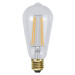 LED žiarovka E27 ST64 3,6 W 2 100 K Soft Glow, stmievateľná