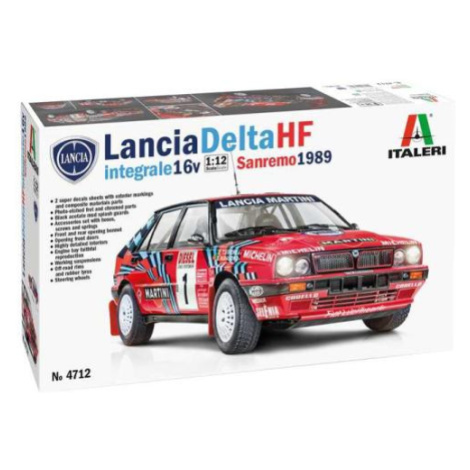 Model Kit auto 4712 - Lancia Delta HF Integrale Sanremo 1989 (1:12)