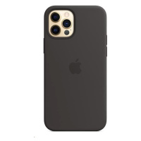 APPLE iPhone 12/12 Pro Silicone Case with MagSafe - Black