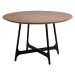 Okrúhly jedálenský stôl s doskou v dekore orechového dreva ø 120 cm Ooid – DAN-FORM Denmark