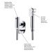 SAPHO - Podomietkový bidetový ventil s regulátorom teploty a bidetovou sprškou, chróm JS121-01