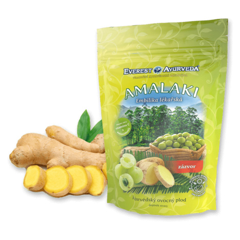 EVEREST AYURVEDA Amalaki plod zázvor imunita a dýchacie cesty sušené ovocie 100 g