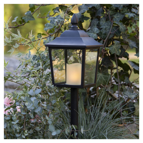 LED náhrobná lampa Flame Lantern, 52 cm Star Trading