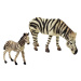 mamido Súbor zvieracích figúrok Afrika hroch Zebra