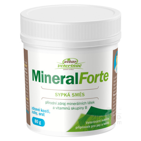 VITAR Veterinae Mineral Forte 80g 3 + 1 zadarmo