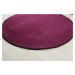 Kusový koberec Eton fialový 48 kruh - 80x80 (průměr) kruh cm Vopi koberce