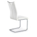 HALMAR K224 jedálenská stolička biela / chróm