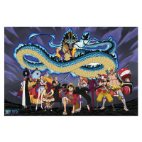GBeye One Piece The crew versus Kaido Poster 91,5 x 61 cm