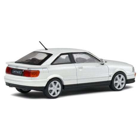 1:43 Audi Coupe S2 Pearl White 1992 - SOLIDO - S43