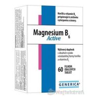 GENERICA Magnesium B6 Active, 60 ks