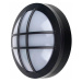 Solight LED vonkajšie osvetlenie guľaté s mriežkou, 13W, 910lm, 4000K, IP65, 17cm, čierna