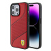 Kryt Ferrari FEHCP15LPWAR iPhone 15 Pro 6.1" red hardcase Perforated Waves Metal Logo (FEHCP15LP