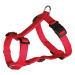 Trixie Classic H-harness, L–XL: 75–100 cm/25 mm, red