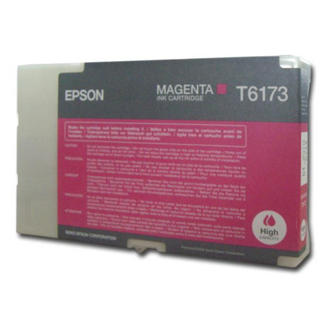 Epson T6173 purpurová (magenta) originálna cartridge