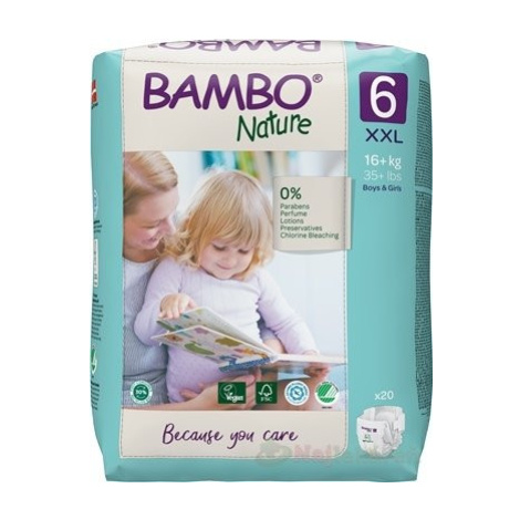 BAMBO 6 (16-30 kg) detské plienkové nohavičky 20 ks