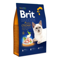 Krmivo Brit Premium by Nature Cat Indoor Chicken 8kg