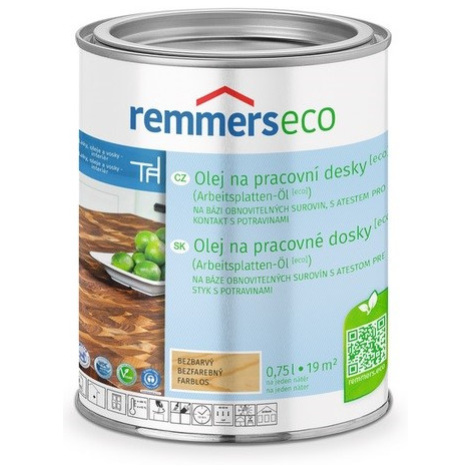 REMMERS - Olej na pracovné dosky ECO REM - farblos 0,375 L