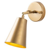 Nástenné svietidlo v zlatej farbe ø 10 cm Evander – Opviq lights