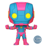 Funko POP! Marvel: The Infinity Saga - Iron Man (Mark 5) Blacklight Special Edition