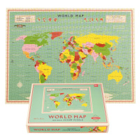 Puzzle (počet dielikov 1000) World Map – Rex London