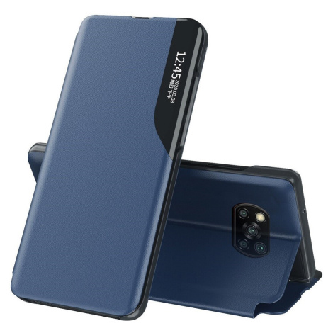 Huawei P Smart Z, bočné otváracie puzdro, stojan s indikátorom hovoru, Wooze FashionBook, modrá