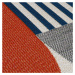 Kusový koberec Dauntless Geo Fusion Ochre – na von aj na doma Rozmery kobercov: 160x160 (priemer