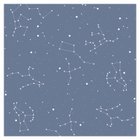 DEKORNIK Simple Cosmos Blue - Tapeta