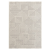 Kusový koberec New York 105093 Cream, grey - 120x170 cm ELLE Decoration koberce