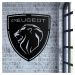 Drevený obraz - Logo Peugeot - Erb