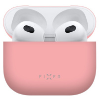 FIXED Silky ultratenké silikónové púzdro Apple Airpods 3 ružové