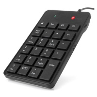C-TECH klávesnica numerická KBN-01, 23 kláves, USB slim black